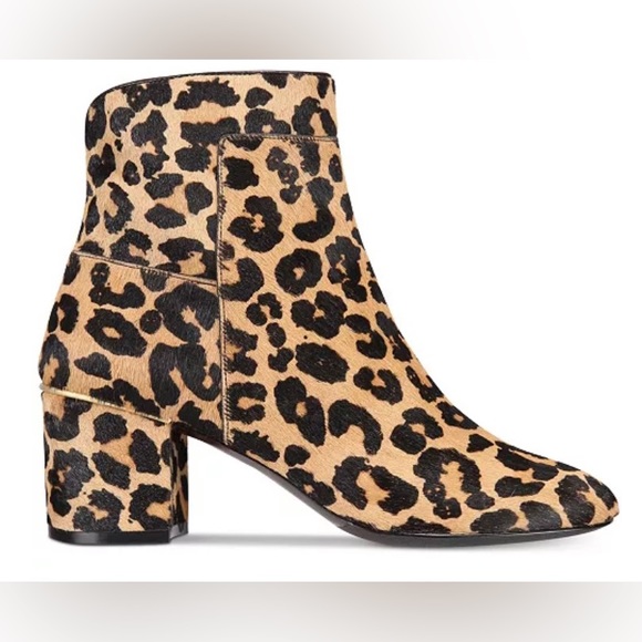 COLE HAAN Arden Grand Ankle Boots Ocelot Print - Picture 3 of 11